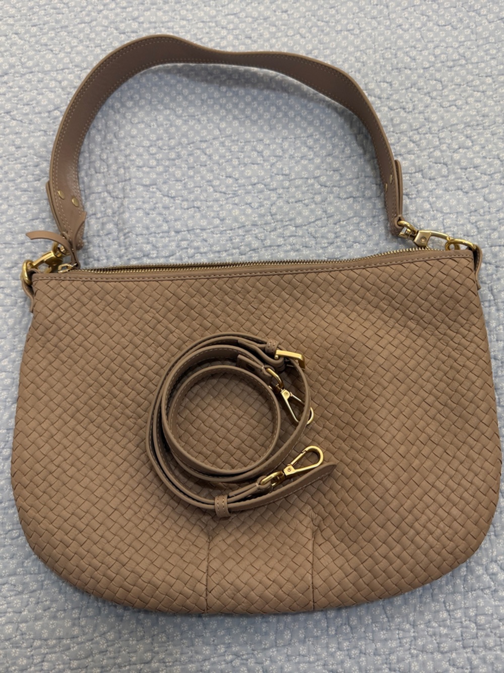 Quince Sloan Handwoven Shoulder Bag